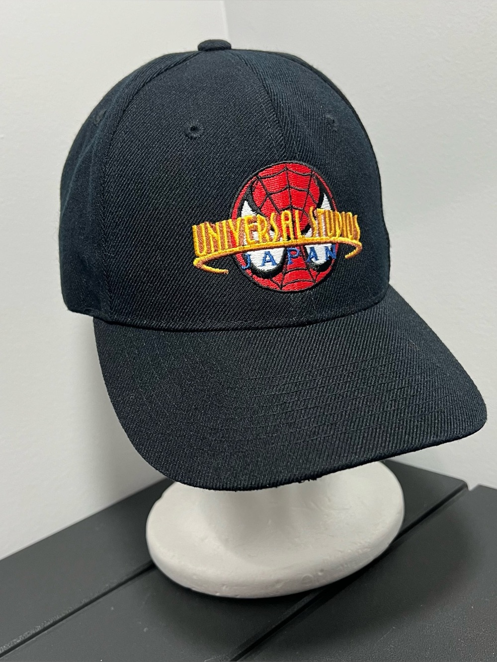 Vintage 2004 Universal Studios Japan Spider-Man Opening Crew Hat Adult OSFM